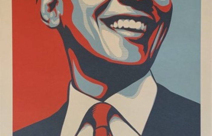 Shepard Fairey (Obey) – Obama Vote signed